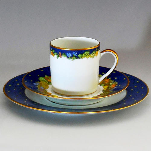 ベルナルド アルトワ グリーン モーニング カップ＆ソーサー