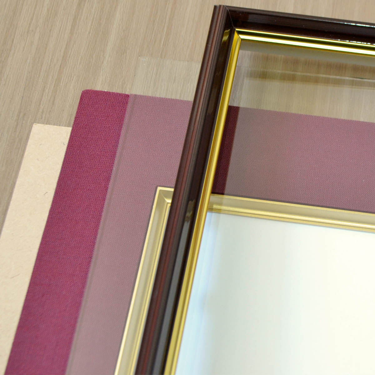 楽天市場】名誉称号専用額 ベージュ エンジ ネイビー 創価学会用 八葉