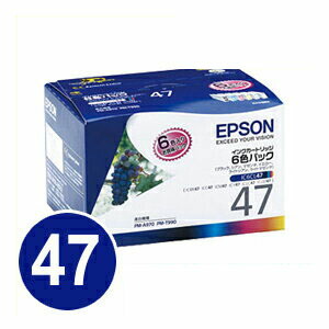 楽天市場】エプソン 純正インク IC6CL47 （6色パック） インク