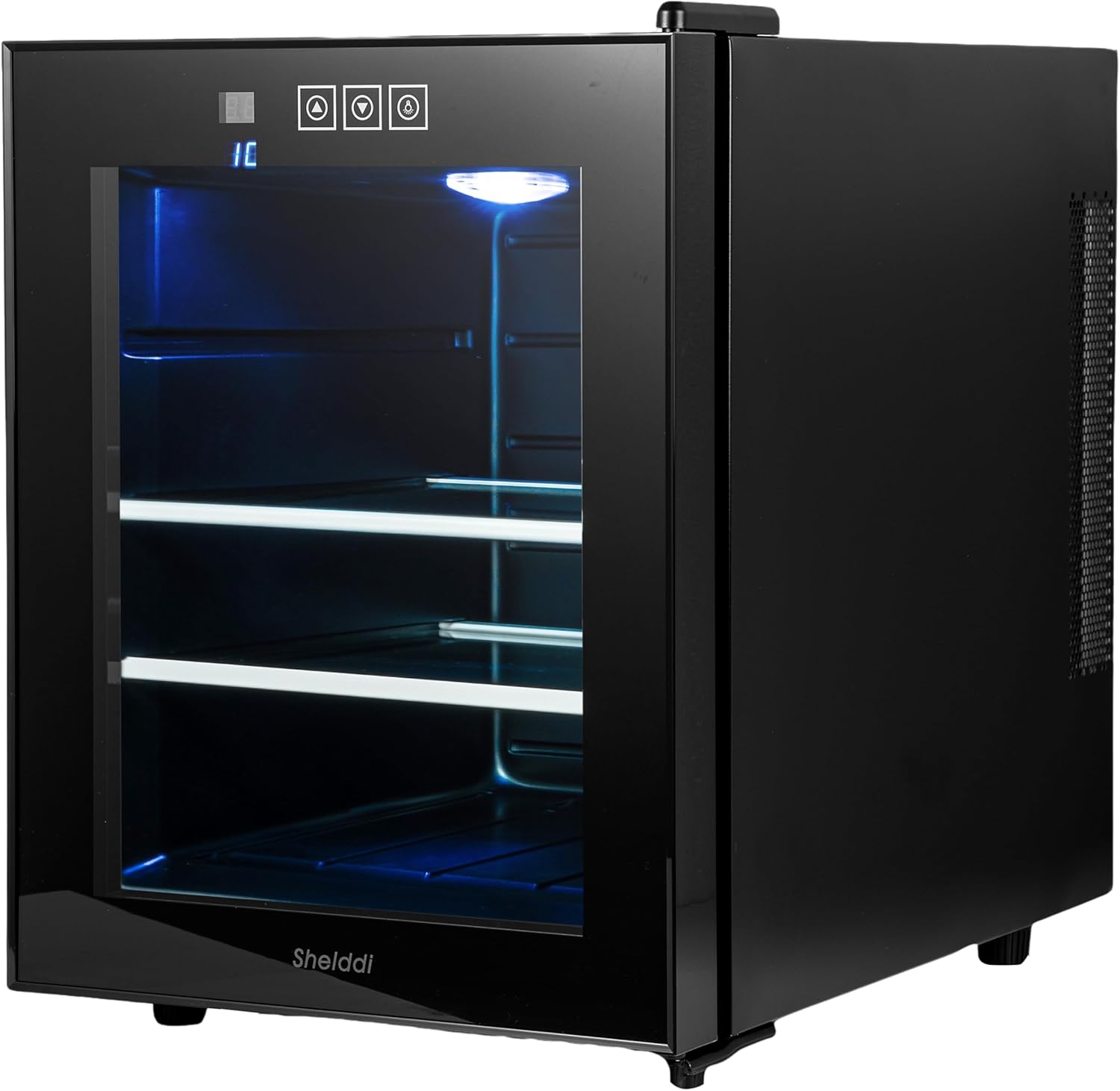 T608 Shelddi 小型冷蔵庫 23L 前開き ペルチェ式 T608 Shelddi 小型