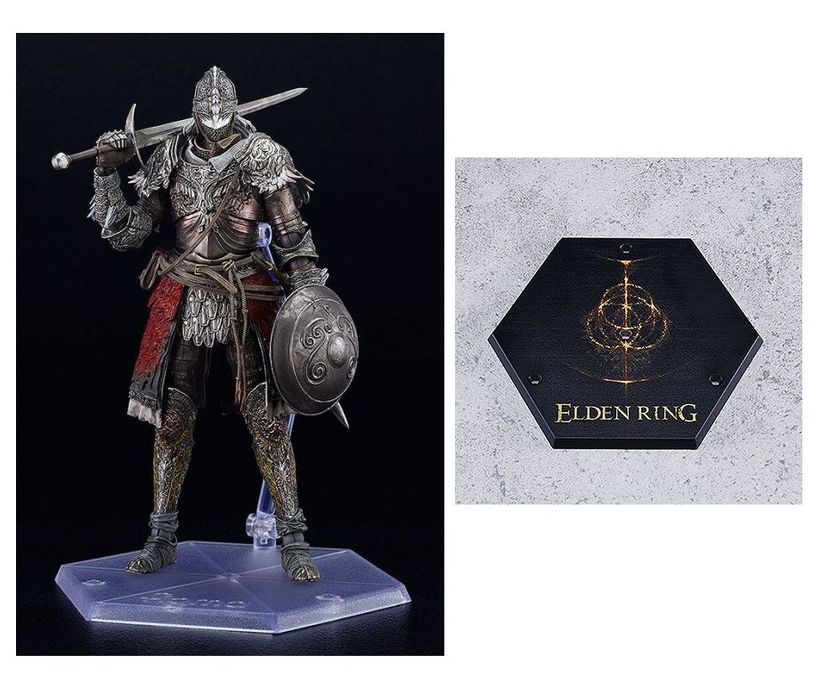 figma ELDEN RING 狼の戦鬼 特典 台座 figma 狼の戦鬼