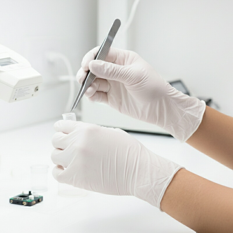 楽天市場】KAWANISHI 2067 ニトリル使いきり手袋 フェリーチェ 粉なし