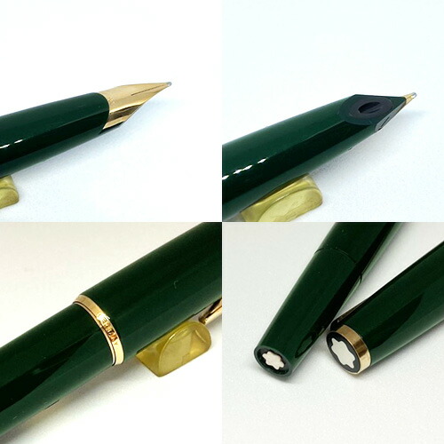 楽天市場】☆貴重1970年代 Montblanc 320 モンブラン 万年筆 緑軸 ペン