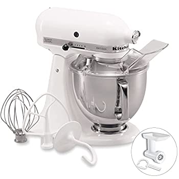 中古】 キッチンエイド (Kitchen Aid) スタンドミキサー KSM150+フード