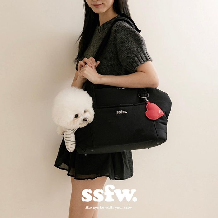 楽天市場】※予約販売【ssfw】Muffin Bag（Black） バッグ スリング 犬