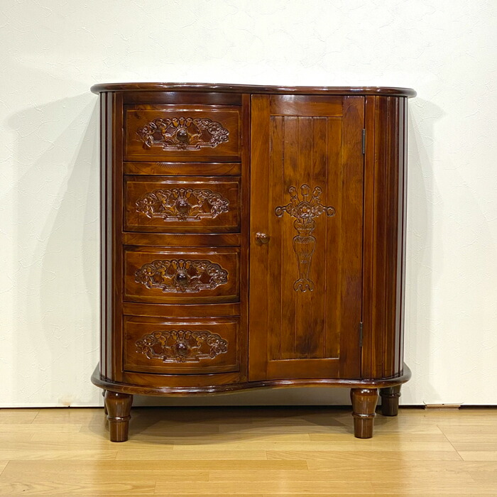 楽天市場】チェスト キャビネット おしゃれ クラシック クラシカル