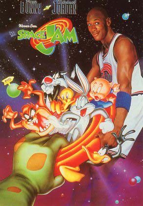 96年「スペースジャム」「Space Jam」マイケルジョーダン シーツ