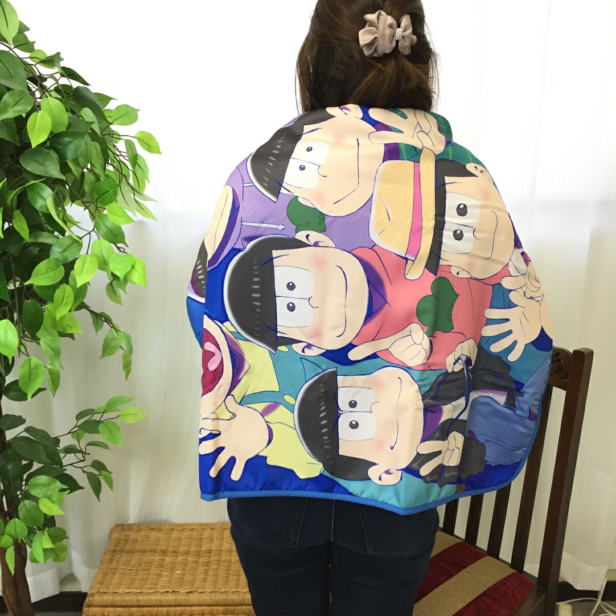 ☆おそ松さん☆6meet you/ブランケット☆カラ松☆新品 おそ松さん