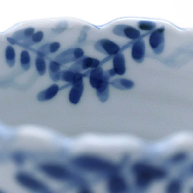 楽天市場】九谷焼：色絵染付藤文筒向付・正木春蔵《小鉢・9.0cm》 : 和