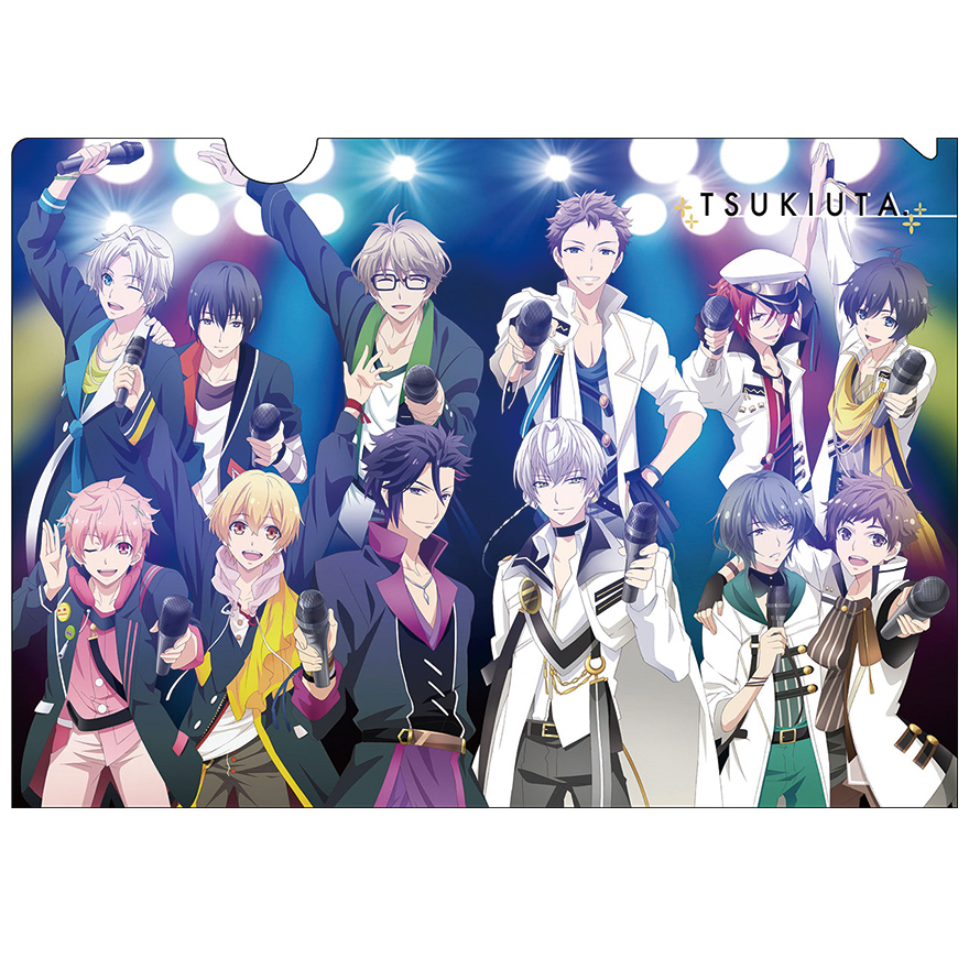 新品】ツキウタ。 クリアファイル アニくじ まとめ売り ツキウタ アニ