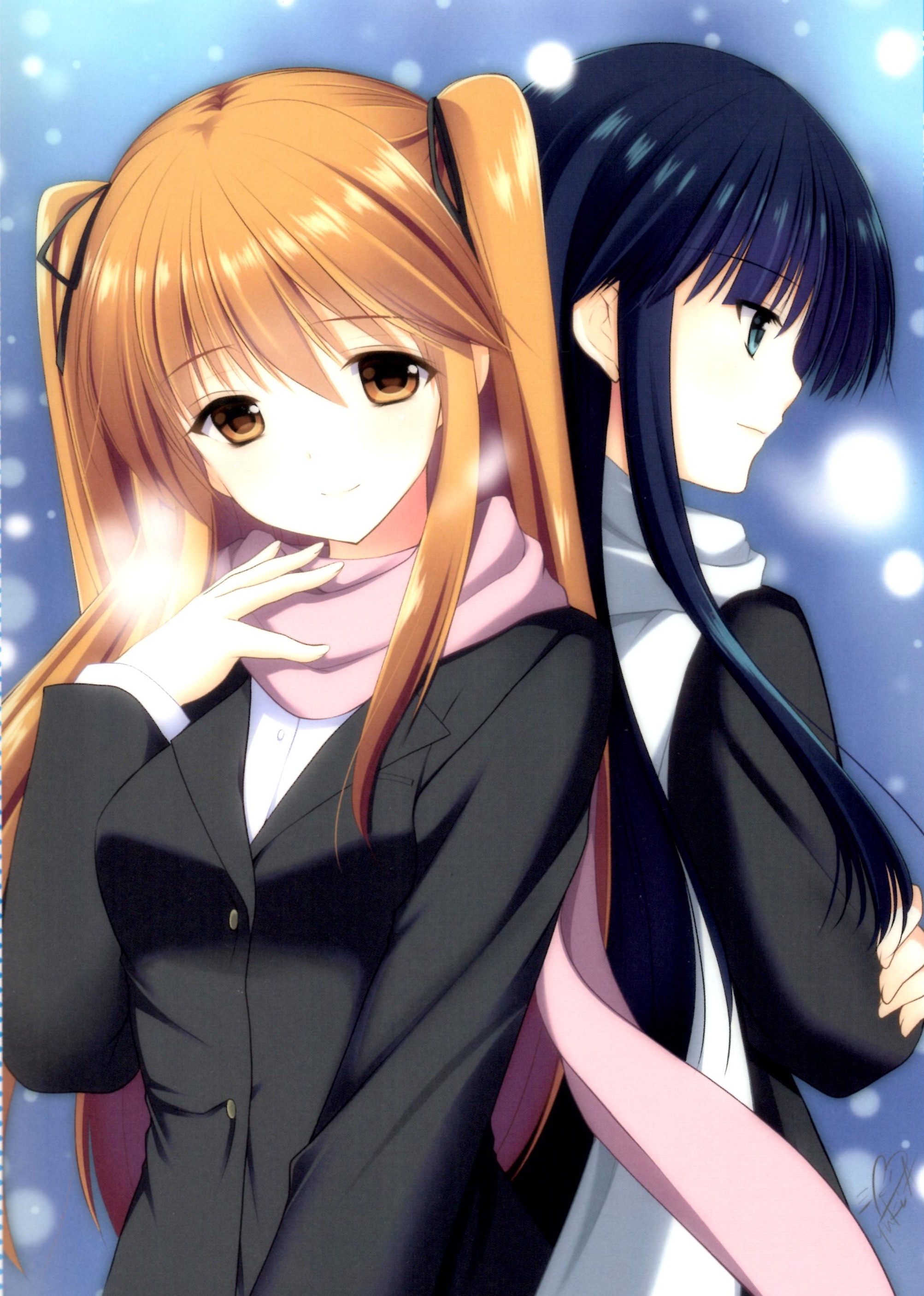 WHITE ALBUM2】にいてんご 冬馬かずさ 小木曽雪菜 WHITE ALBUM2