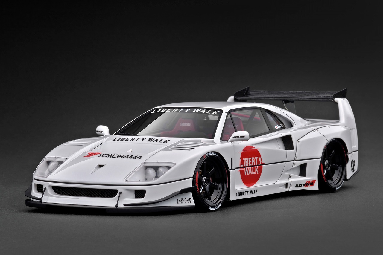 1/18 LB-WORKS 40 White【IG3752:4573448907522】｜ティーケー