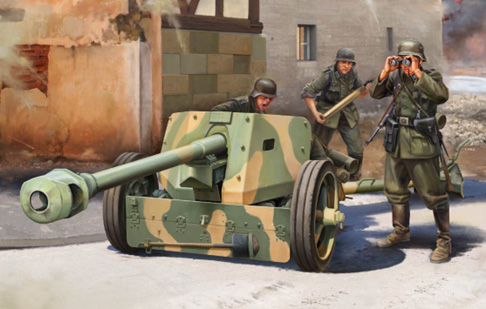 21st CENTURY TOYS製1/6ドイ75ミリ対戦車砲PaK40 21st CENTURY TOYS