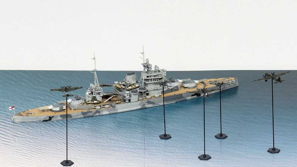 楽天市場】トランペッター 1/350 イギリス海軍 戦艦 HMS クィーン