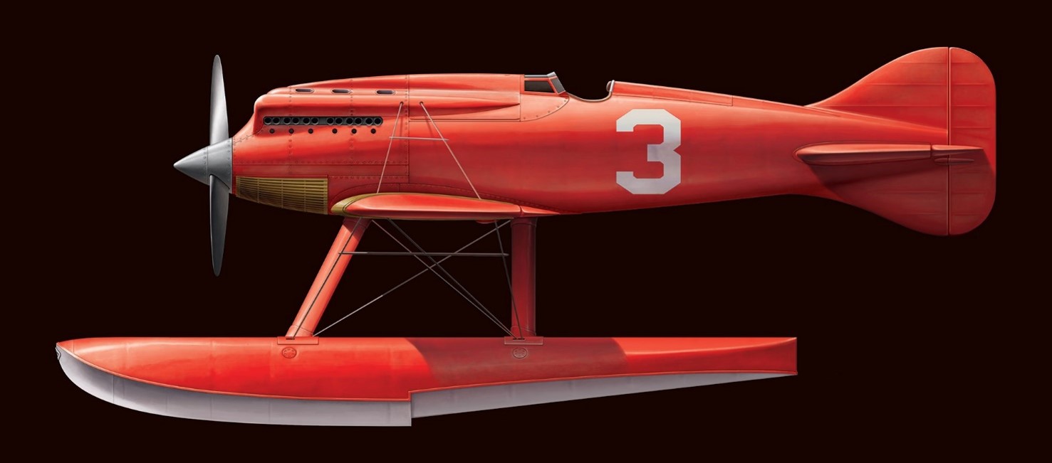 イタリア、水上飛行機 マッキM.39 マッキ M．39 水上機 シュナイダー