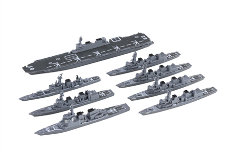 軍艦-31 1/3000 海上自衛隊第2護衛隊群【4968728401577】｜フジミ模型
