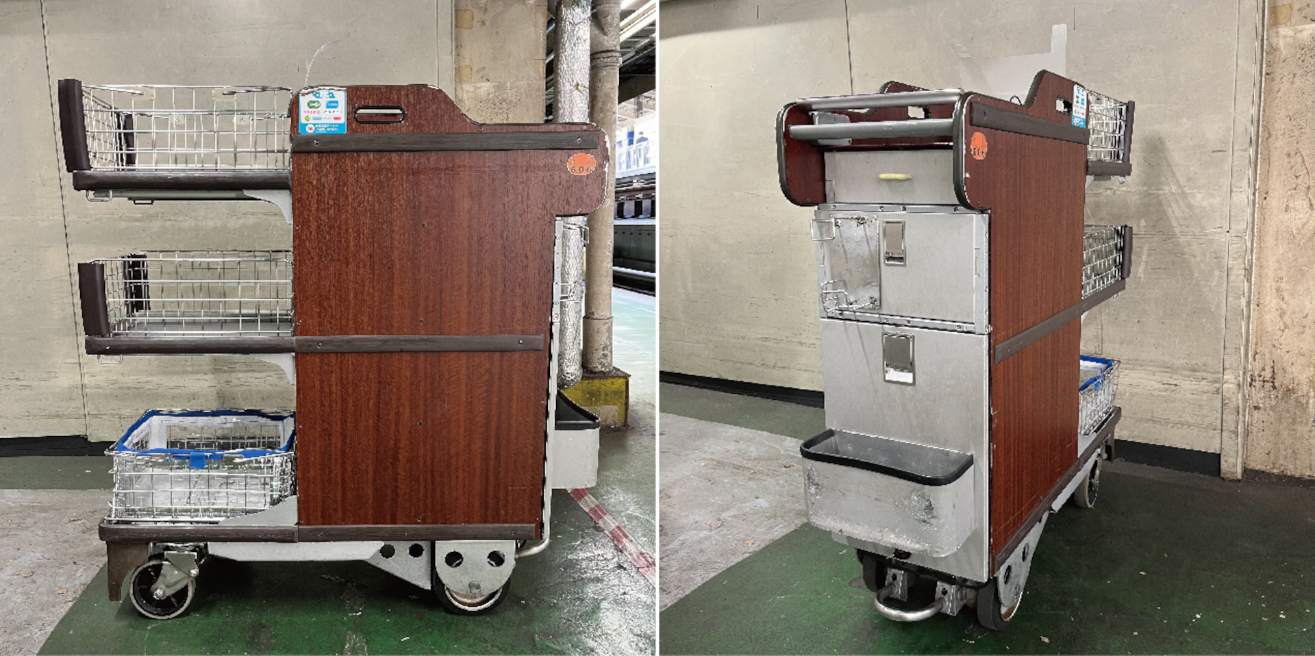 東海道新幹線で使用していた「車内販売用ワゴン」を50台限定で抽選販売