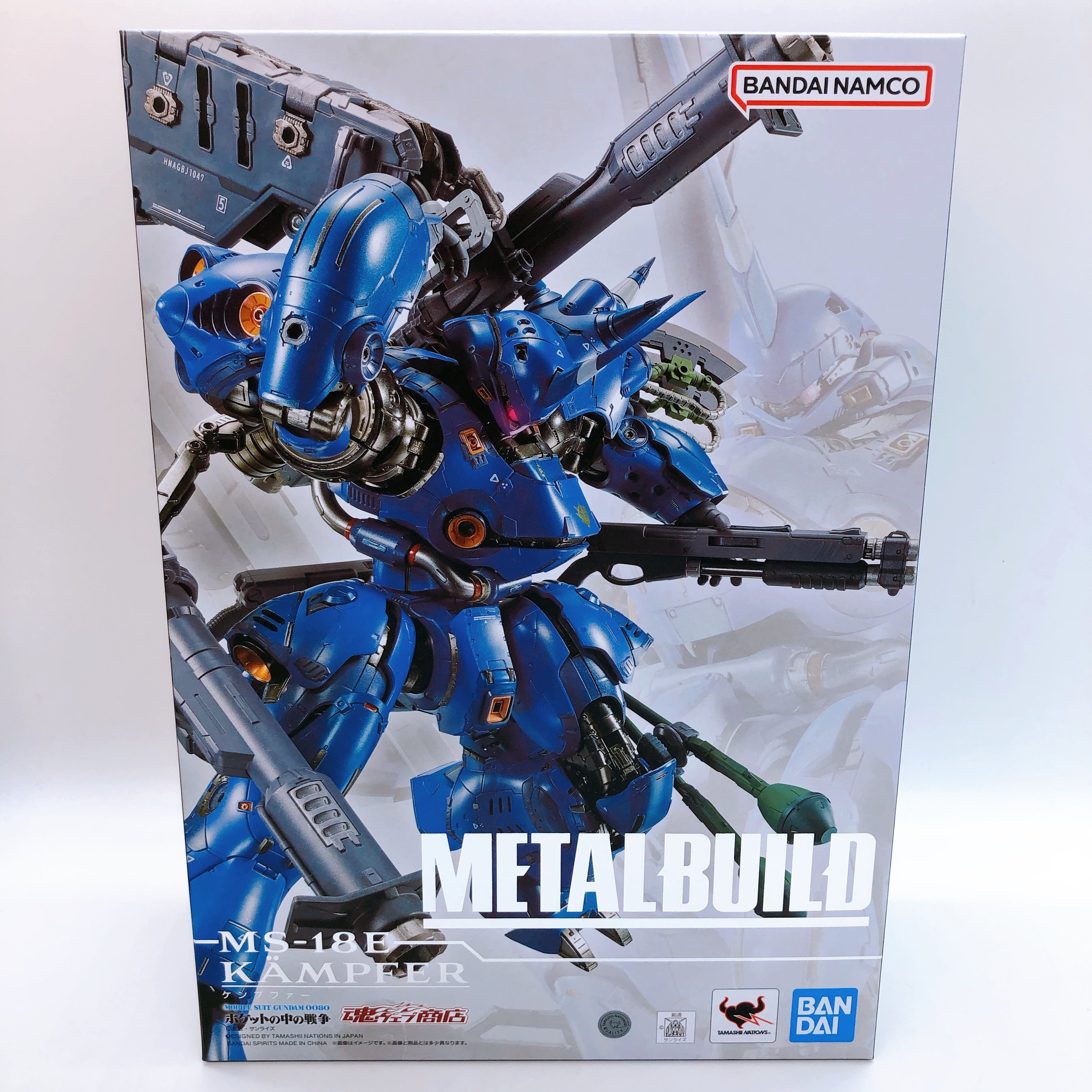 METAL BUILD Kampfer MS-18E Action Figure Gundam 0080 Bandai Japan New