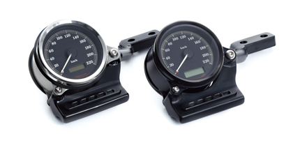 Harley-Davidson ビレットスタイル ミニタコメーター マウント Harley