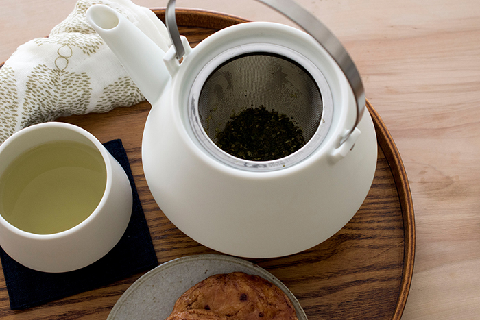 土瓶・煎茶碗セット frustum フラスタム 日本製 急須 湯呑み 茶器 美濃