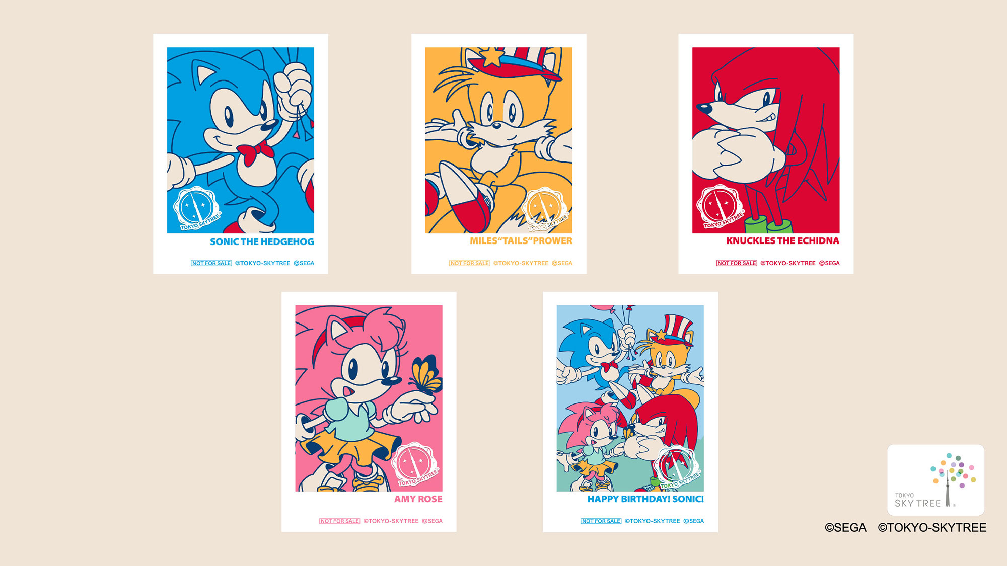 ソニック・ザ・ヘッジホッグ バースデー記念ポップアップショップ