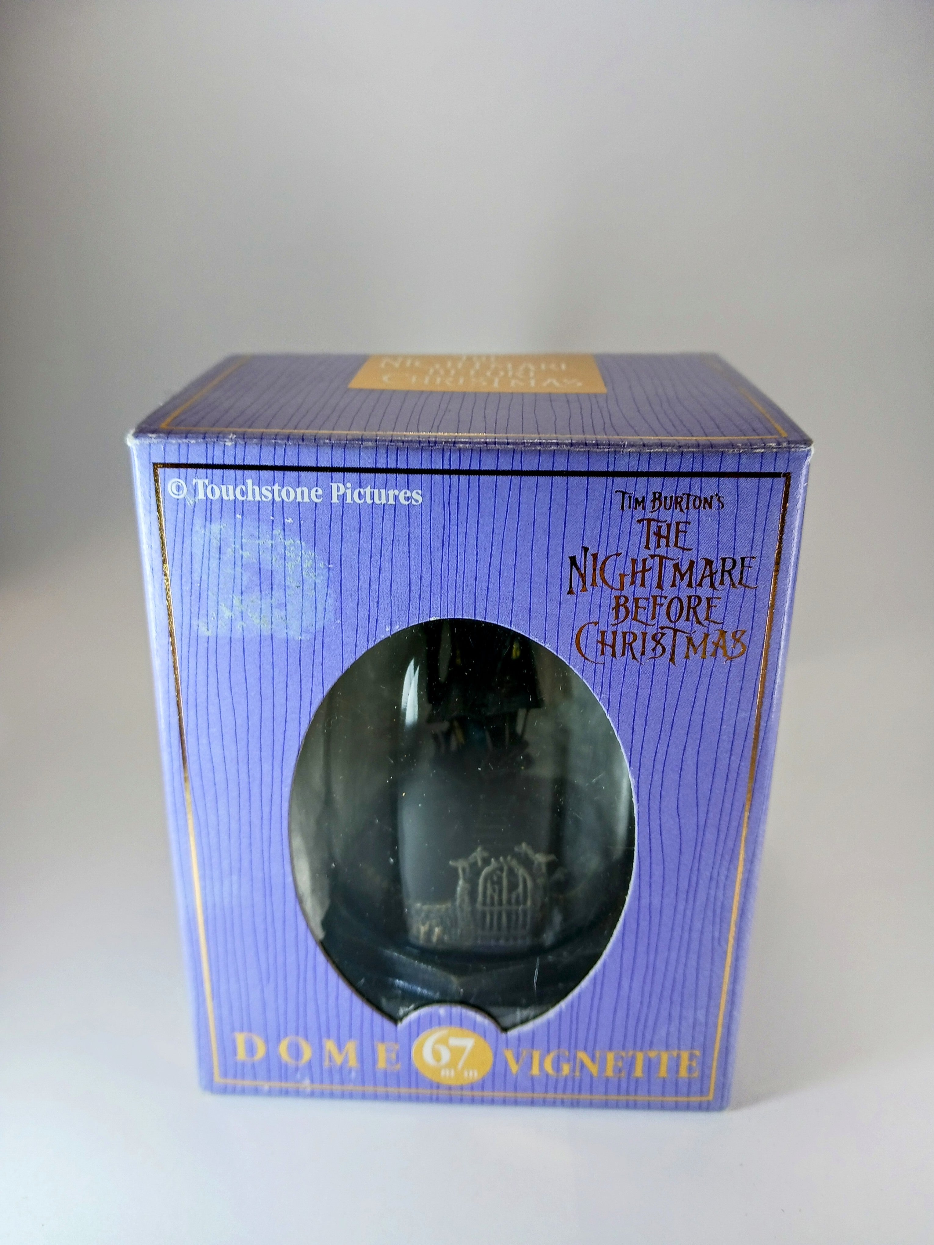 ナイトメアビフォアクリスマス ドームヴィネット 67M/M ジャックハウス