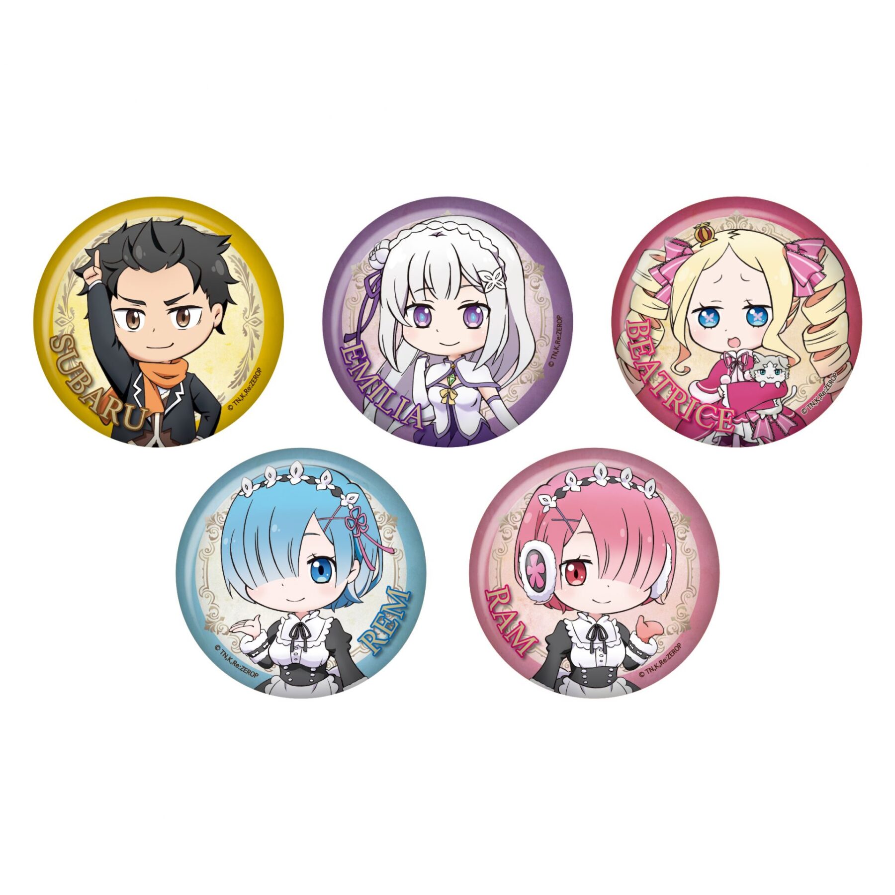 リゼロ缶バッジ夏祭りドンキ