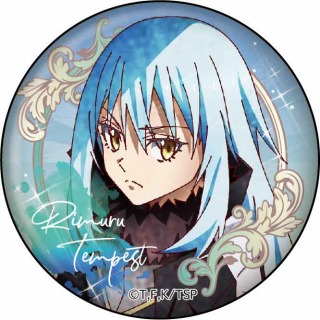 転生したらスライムだった件 リムル 缶バッジ アドアーズ限定 原作絵