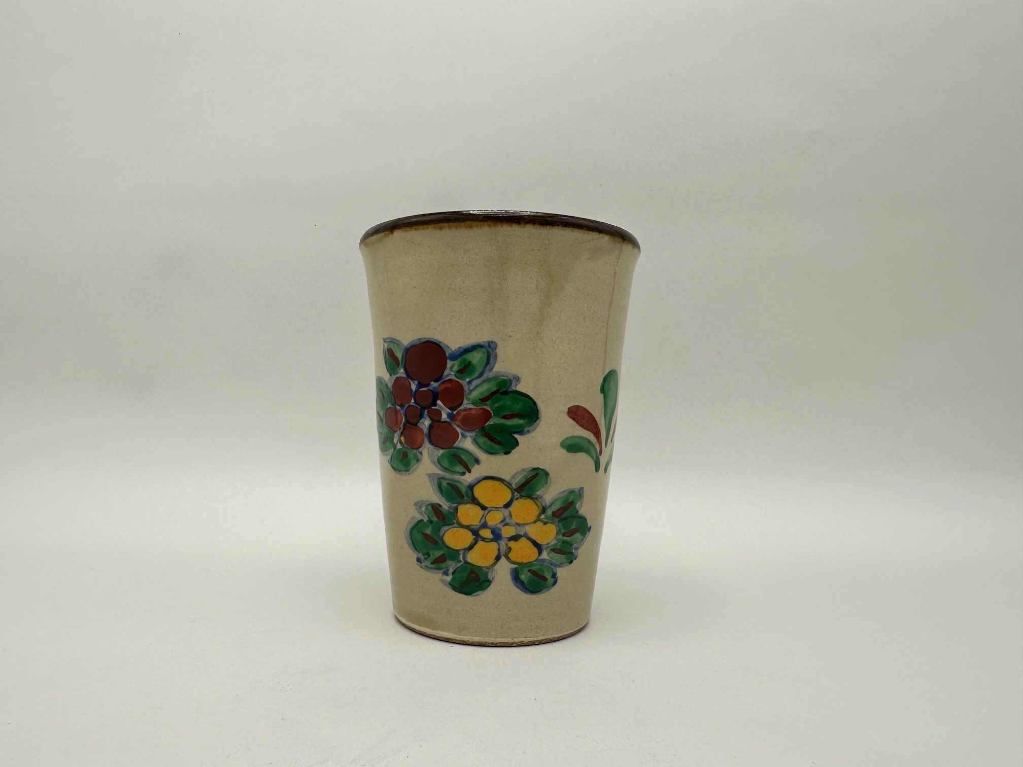 仁王窯】壺屋焼 やちむん タラフー 大型タラフー 蓋物 蓋壺 甕 小橋川