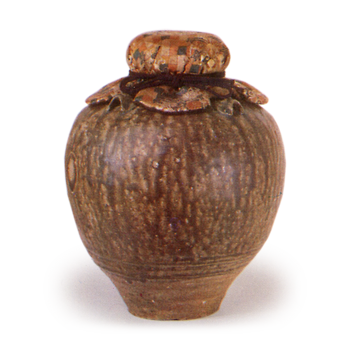 四耳呂宋壺 唐物 飴釉茶壺 四耳呂宋壺 唐物 飴釉茶壺 四耳呂宋壺 唐物