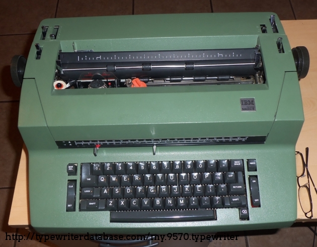 1973 IBM Selectric II on the Typewriter Database