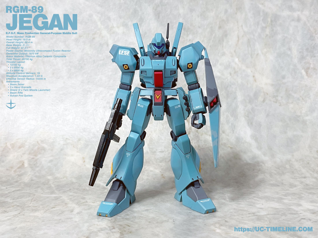 HGUC GUNDAM SIDE-F限定 ジェガン（ユウ・カジマ専用機）完成報告