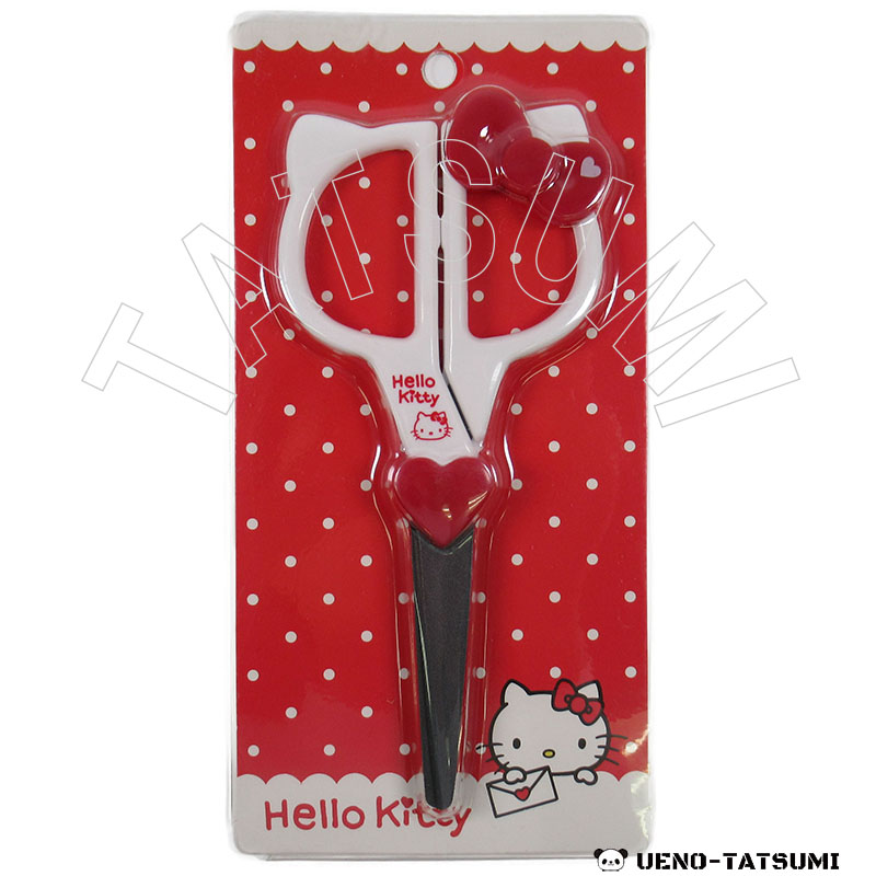 ハローキティ フェイス形はさみ - キャラクターショップ タツミ