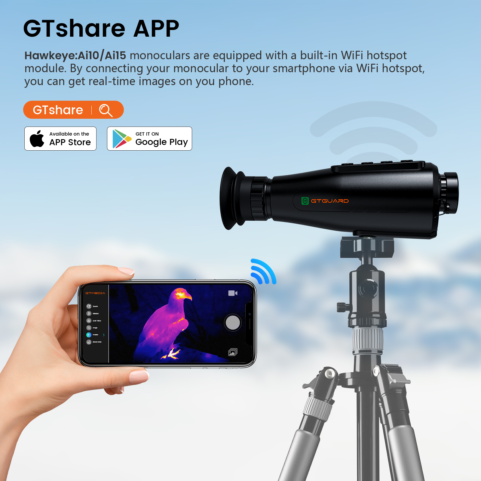 AI搭載型】GTMedia AI15 20mmレイル AI搭載型】GTMedia AI15 20mm