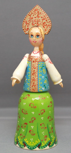 木製ロシア人形B - ロシア雑貨販売店 うにべるま〜ぐ