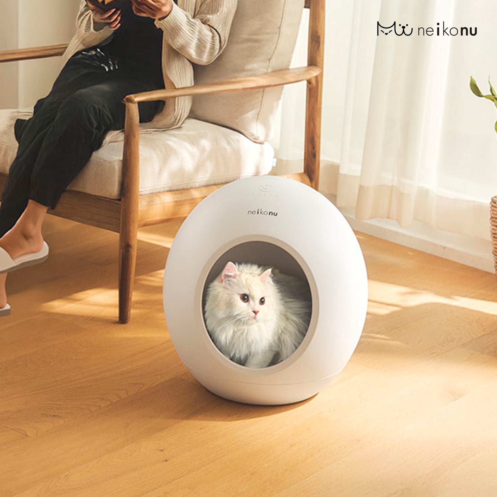 neikonu ROOM 犬猫用ハウス ホワイト neikonu ROOM 犬猫用ハウス