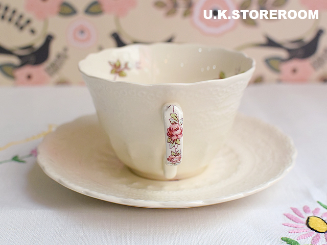 UKストアルーム SPO087 Spode スポードビリングスレイローズ ティートリオ