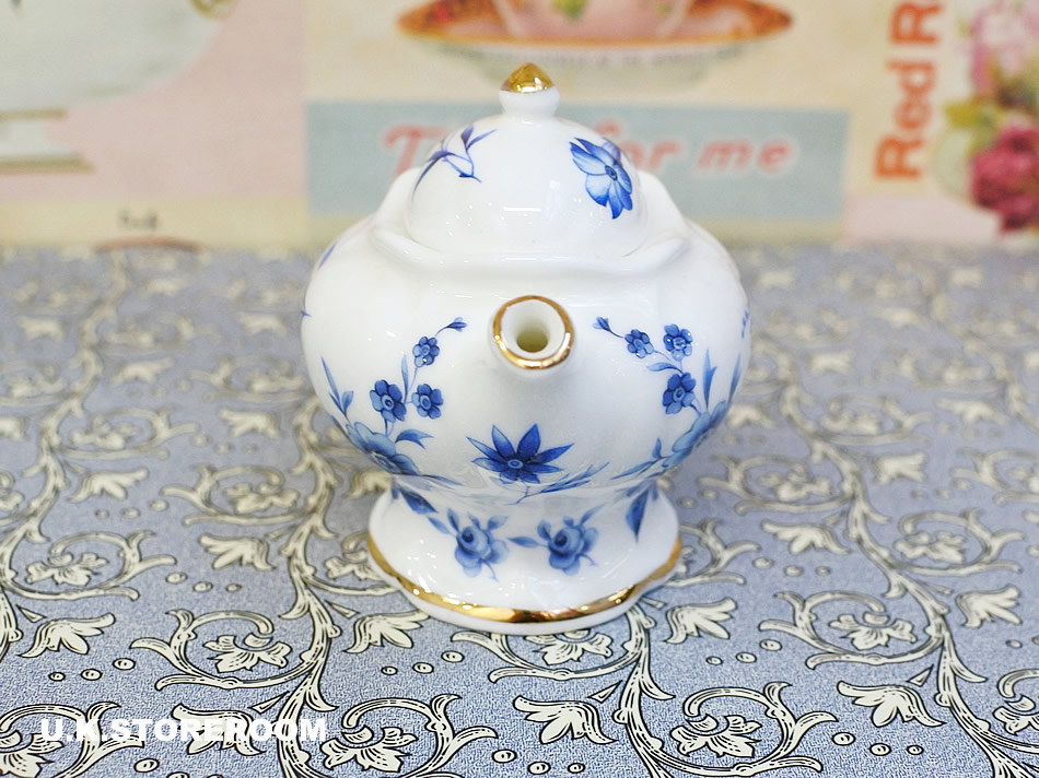 染め付け ティーポット(ミニチュア) 染め付けティーポット(ミニチュア)