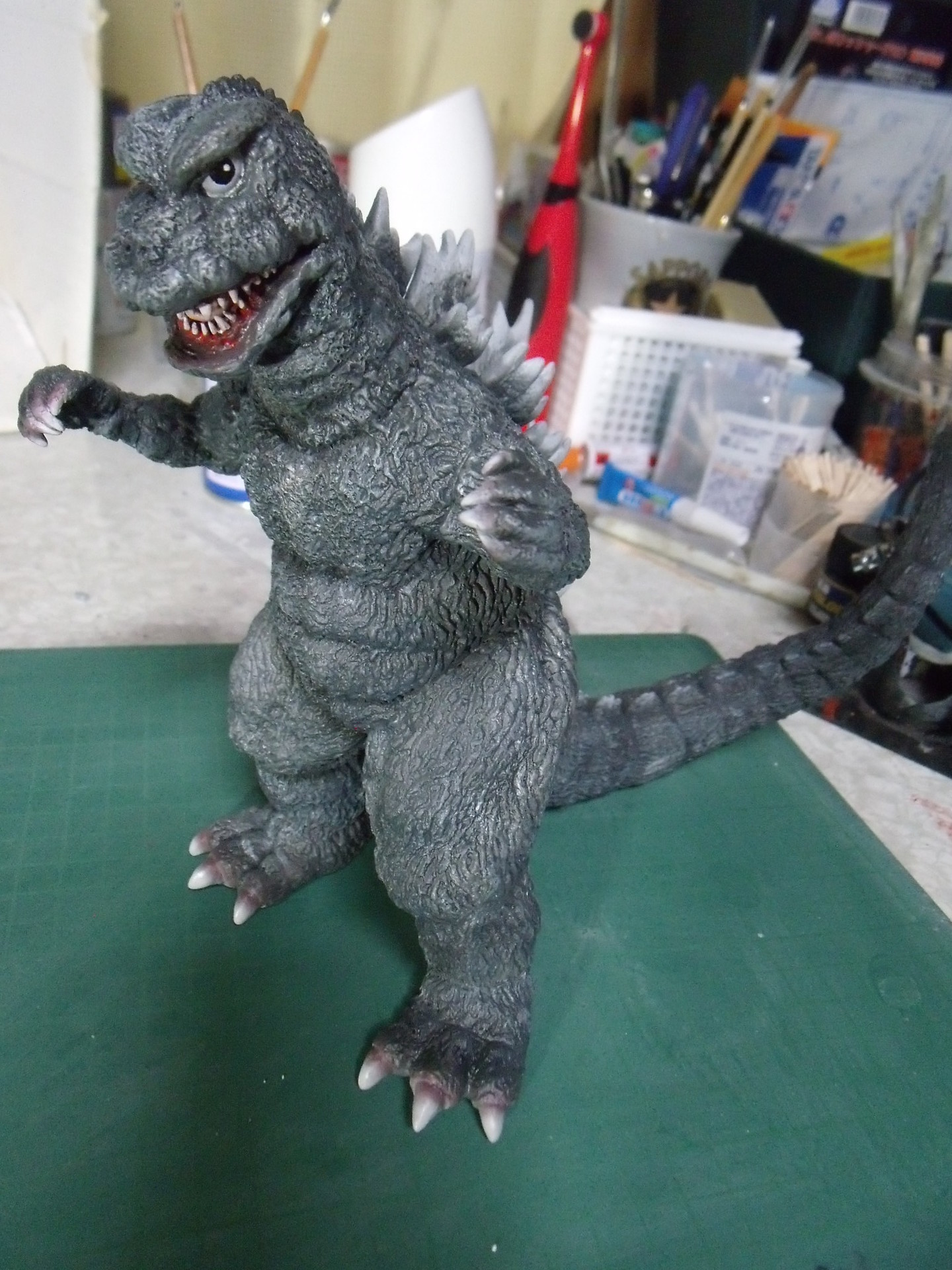 ビリケン商会 怪獣総進撃 '68 ゴジラ ソフビ フィギュア ガレージ