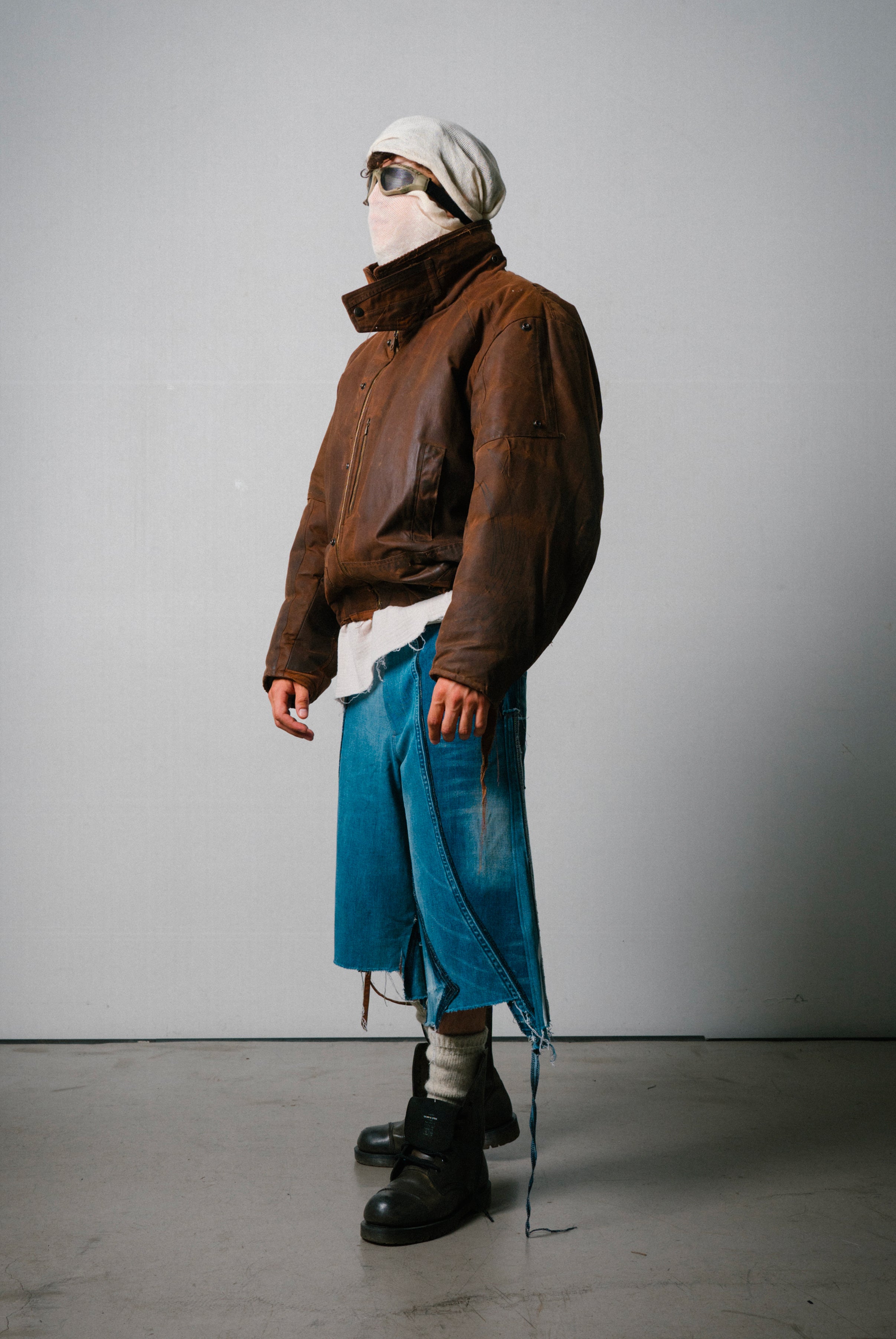 ABSTRACT PATCHWORK BOMBER JACKET – UNDER THE SIGN