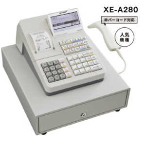 設定無料 SHARP XE-A280 コンパクトレジスター 250711 設定無料 SHARP