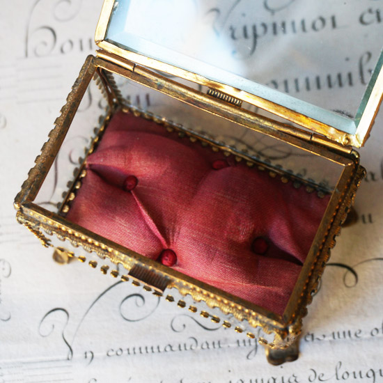 アンティーク ジュエリーボックス（S-126） - アンティーク家具・雑貨