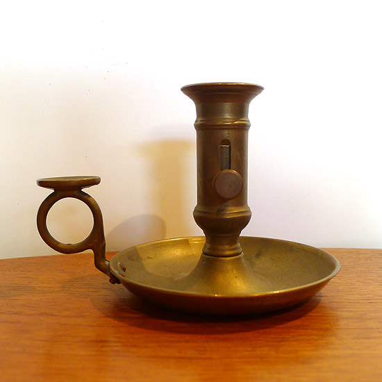 フランスアンティーク◇燭台キャンドルスタンド/灯火具/ろうそく