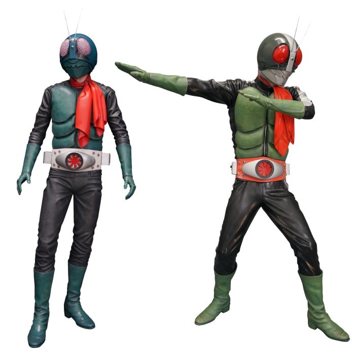 未使用】1/4 海洋堂 メガソフビコレクション No.6 仮面ライダー 旧1号