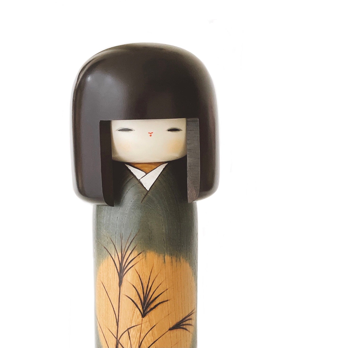 創作こけし おかっぱ童女 松竹梅 竹田大介作 3点セット 創作こけし