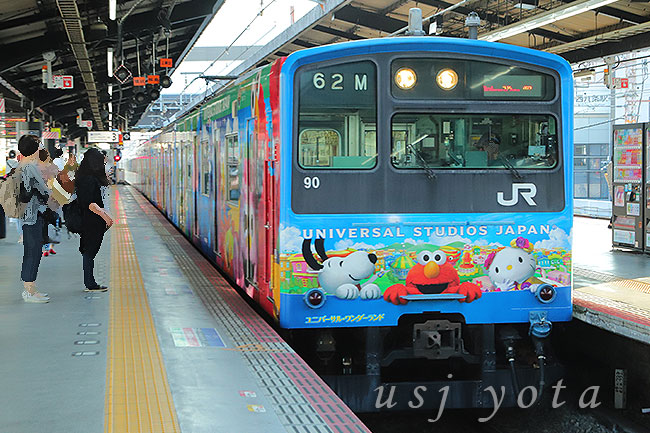 USJ仕様のラッピング電車が2019年6月で終了 その前に写真を撮れました