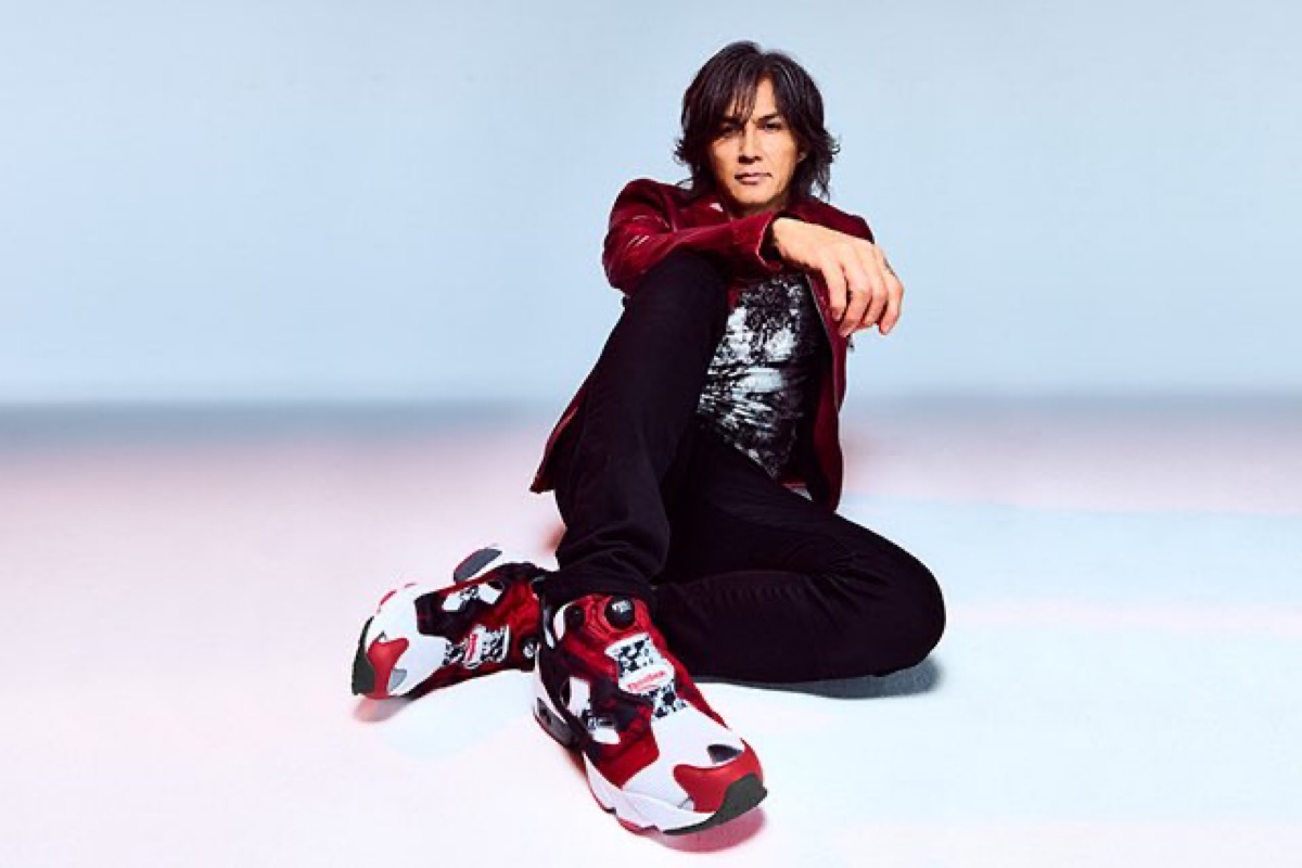 25cm 稲葉浩志 ポンプフューリー B'z 稲葉浩志 × Reebok INSTAPUMP