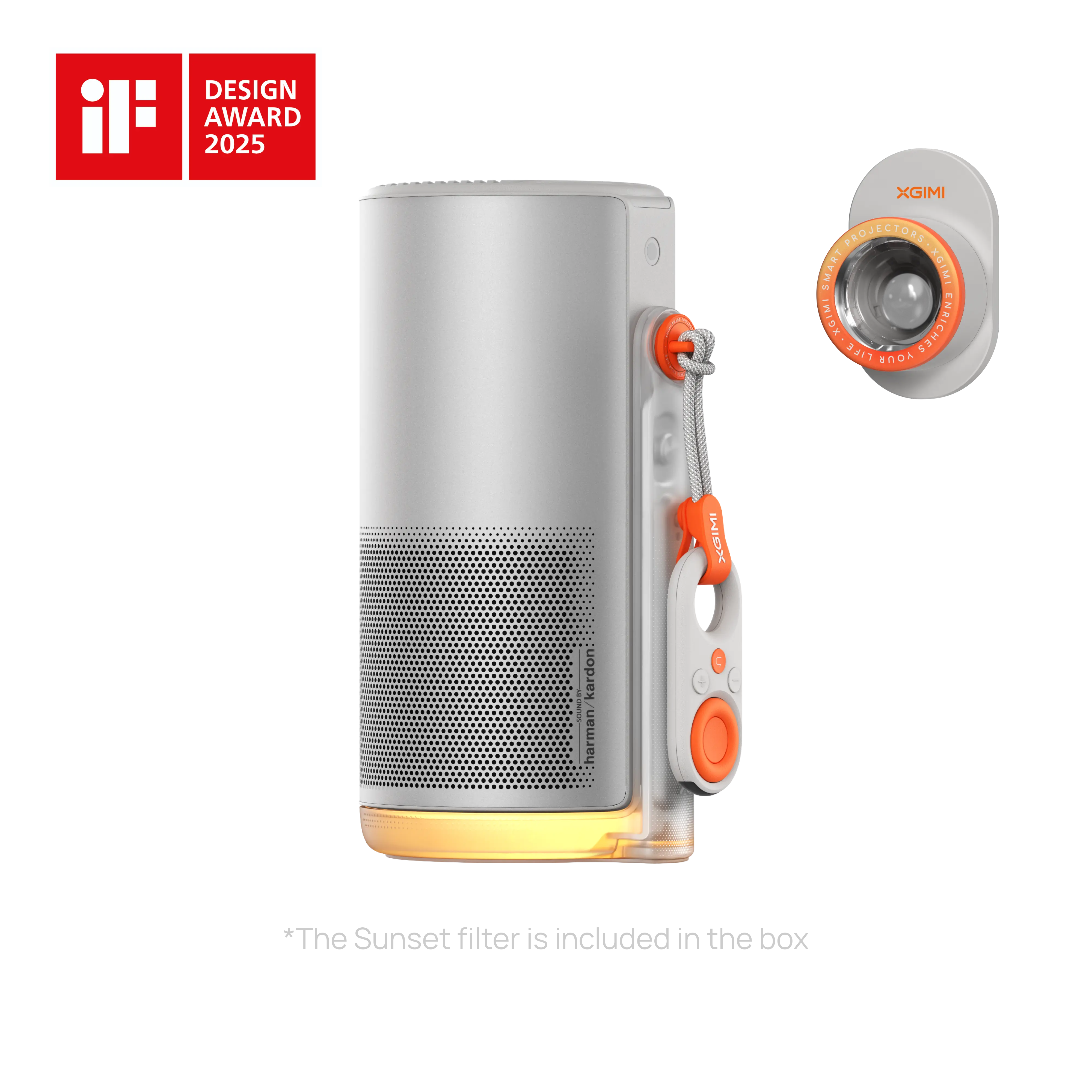 MoGo 4 Portable Projector with Battery | Google TV & Netflix