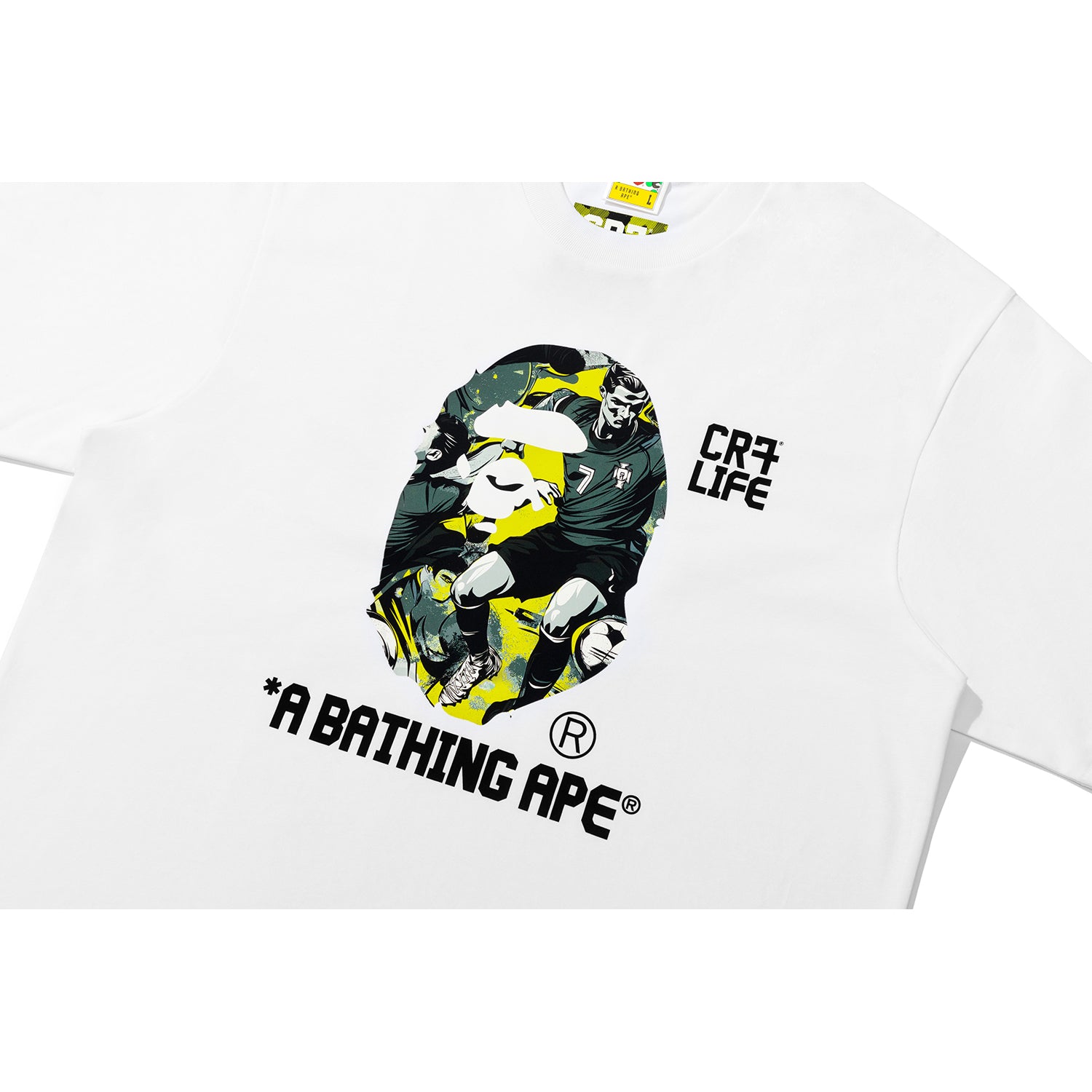 BAPE X CR7 LIFE Graphic Relaxed Fit Tee #1 | A BATHING APE – us