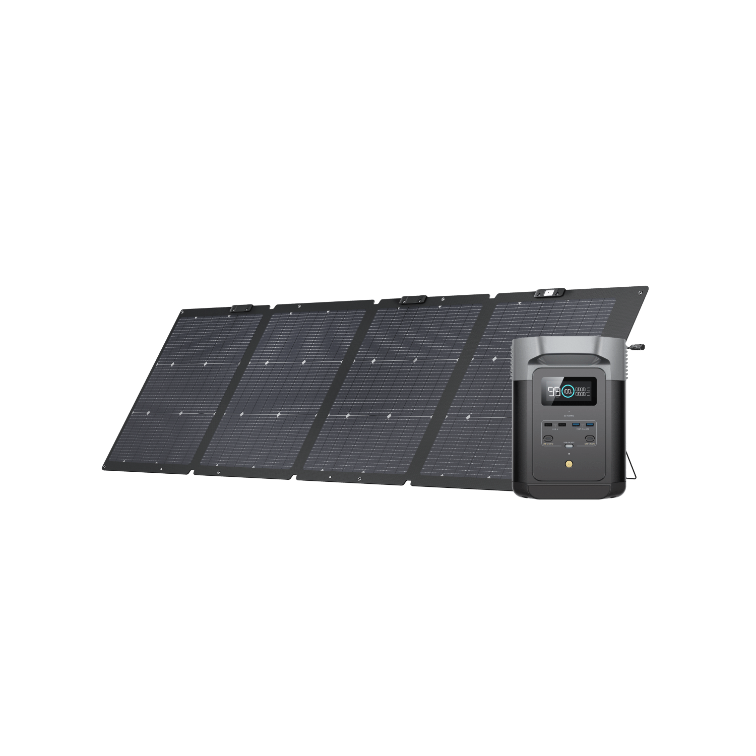 NextGen 220W Bifacial Portable Solar Panel | EcoFlow US